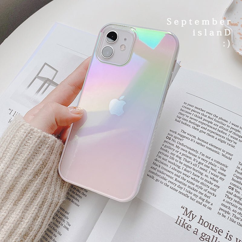 Aurora Rainbow Clear Case