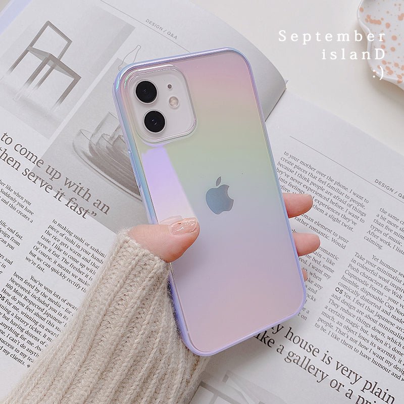 Aurora Rainbow Clear Case