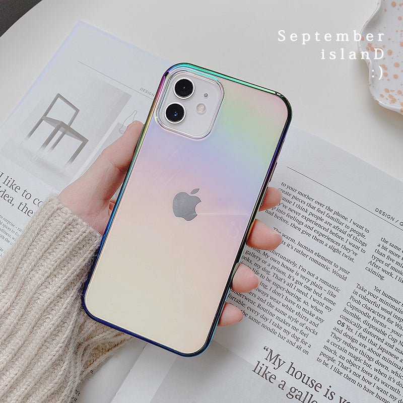 Aurora Rainbow Clear Case