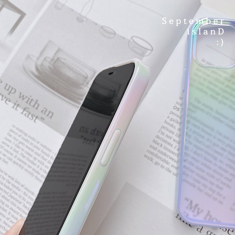 Aurora Rainbow Clear Case