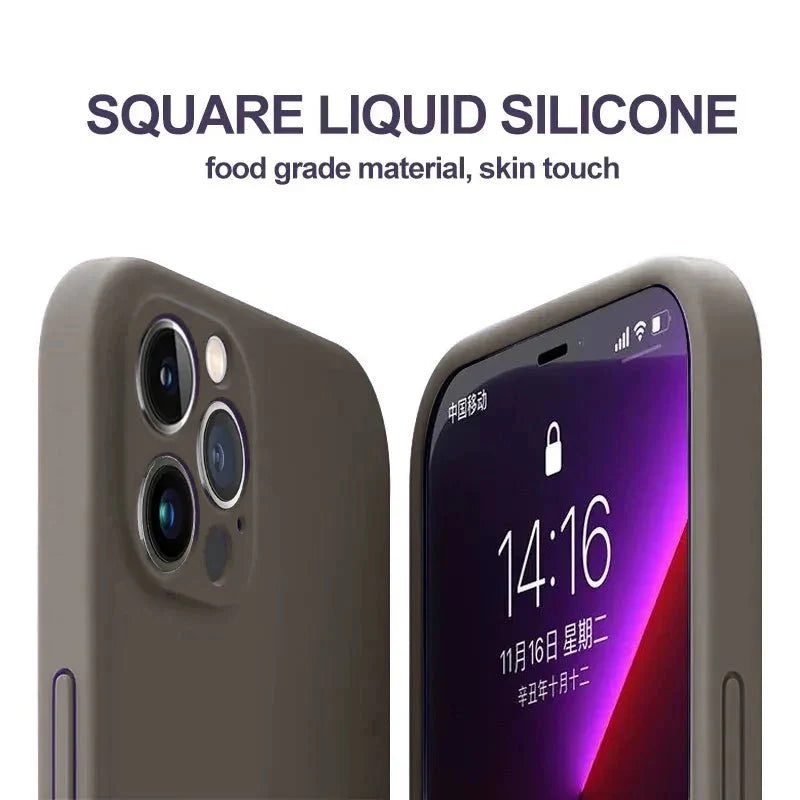 Beige Silicone Case