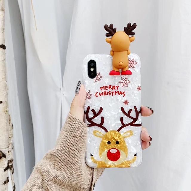 3D Merry Christmas Case