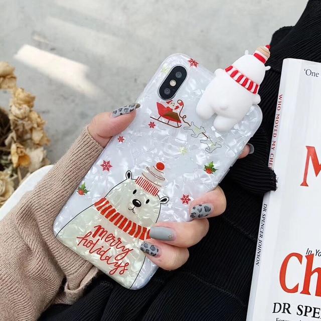 3D Merry Christmas Case
