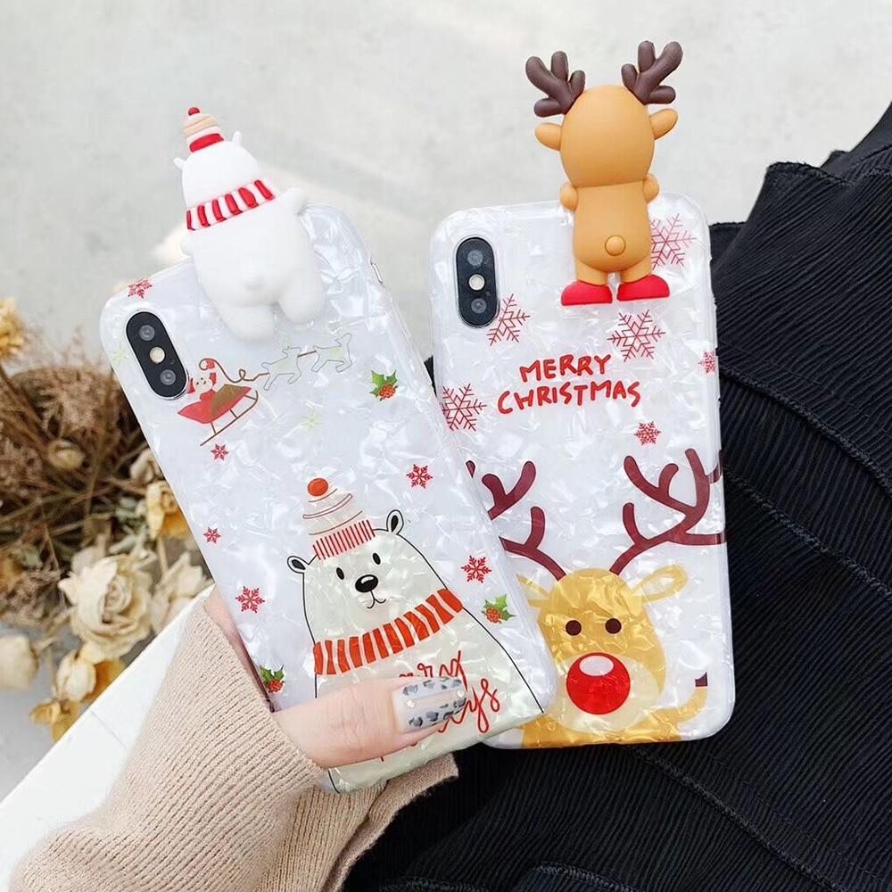 3D Merry Christmas Case