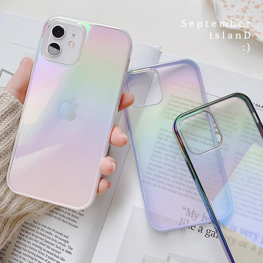 Aurora Rainbow Clear Case