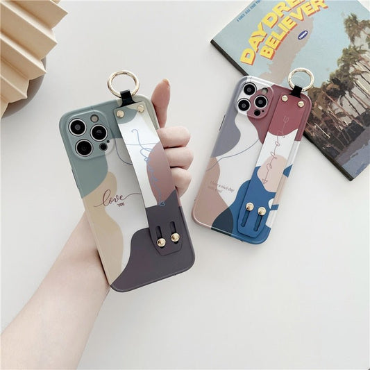 Artistic Wrist Strap Case